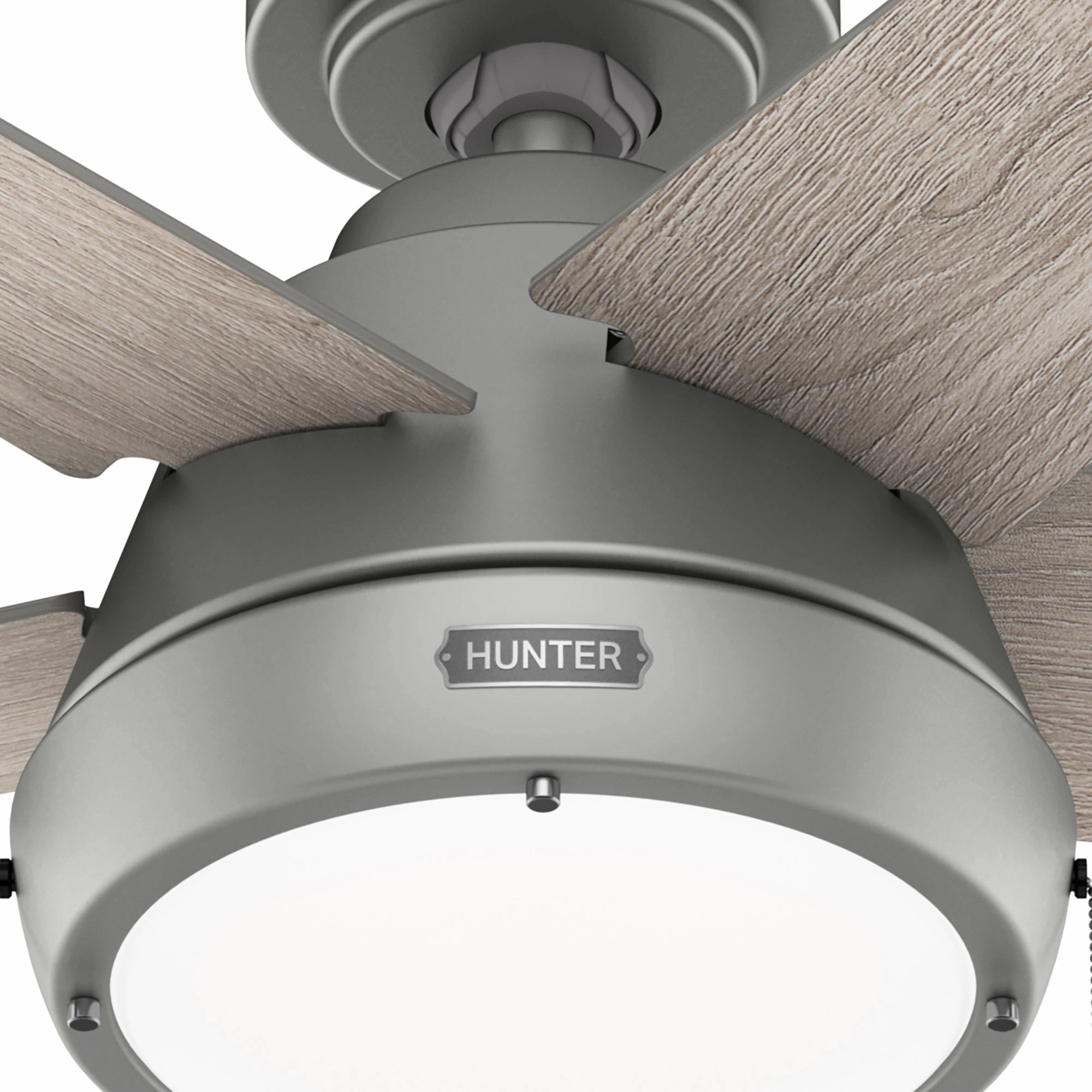 Burroughs 44"Ceiling Fan Matte Silver