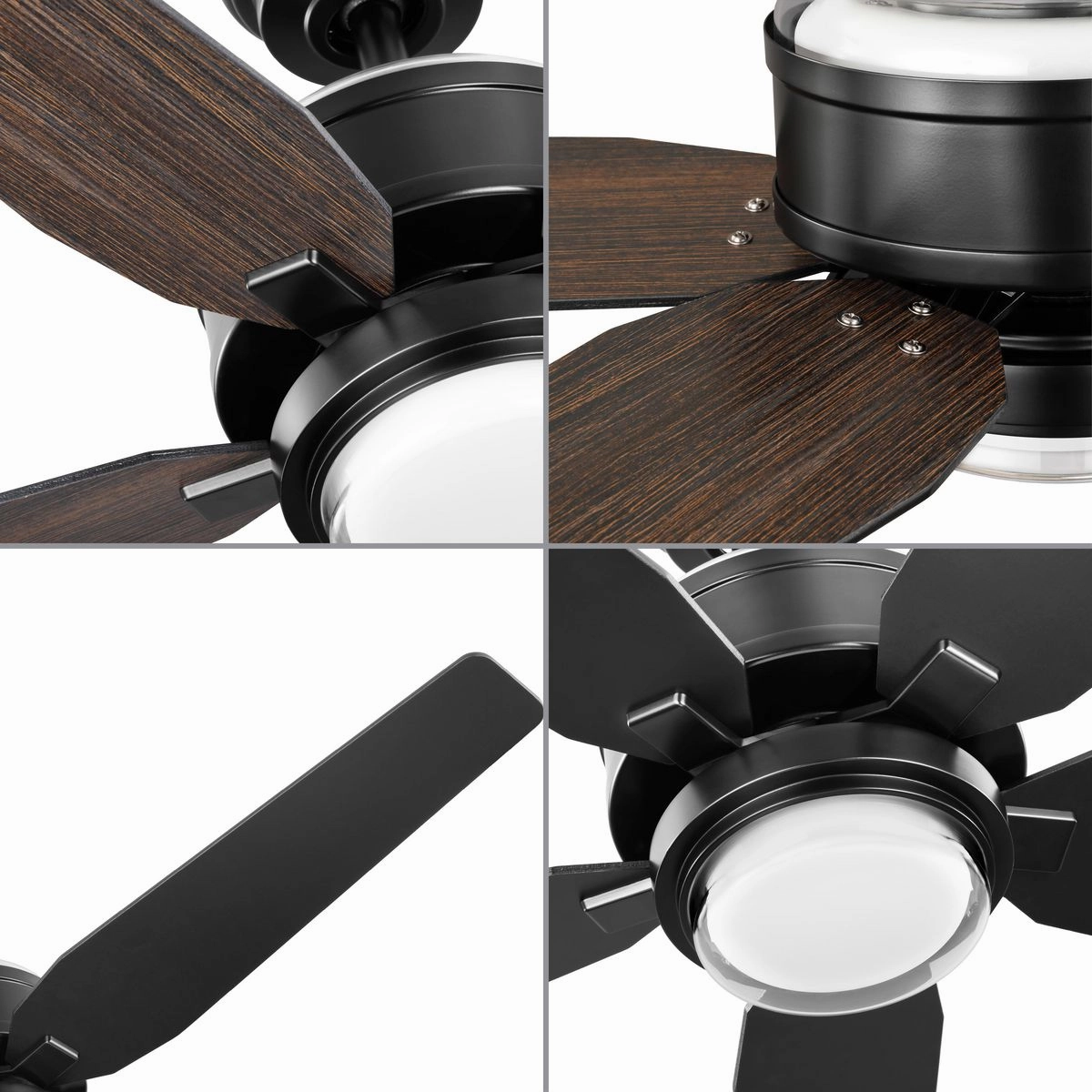 Byars 54"Ceiling Fan Black