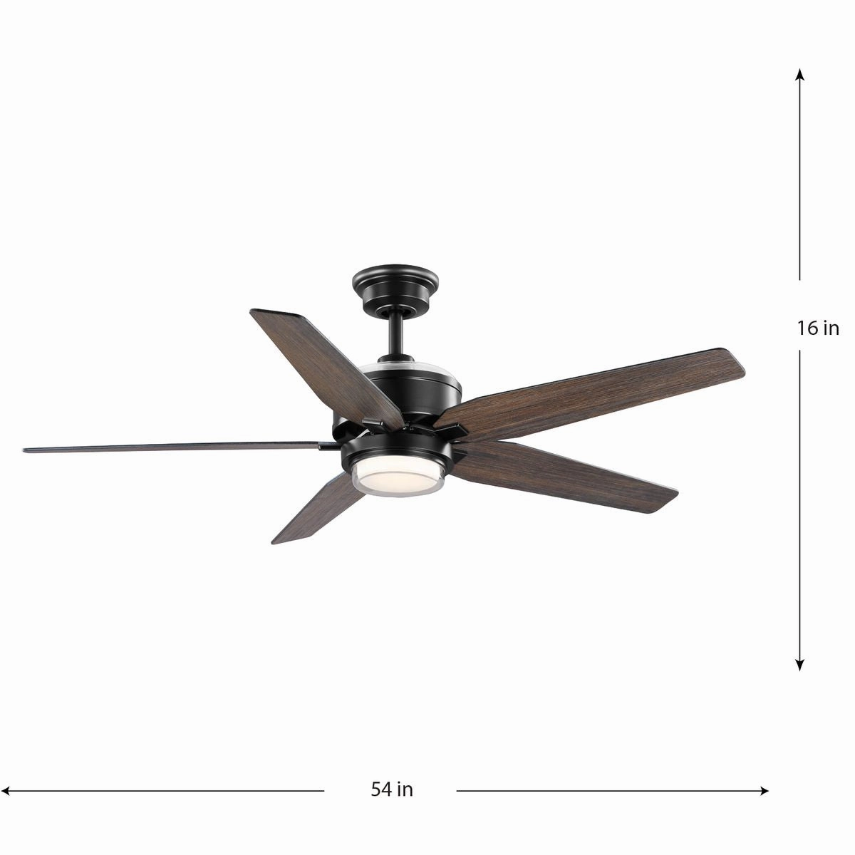 Byars 54"Ceiling Fan Black