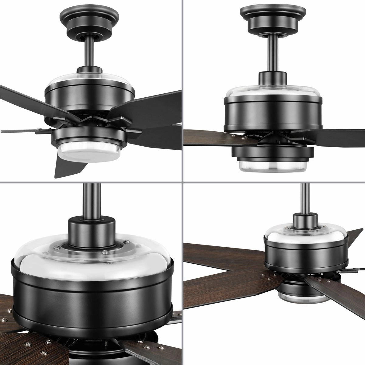 Byars 54"Ceiling Fan Black