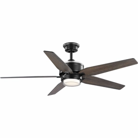 Byars 54"Ceiling Fan Black home cooling fans in medium size