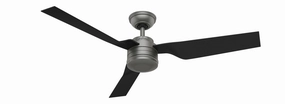 Cabo Frio 52"Ceiling Fan Matte Silver modern medium fans for everyday cooling