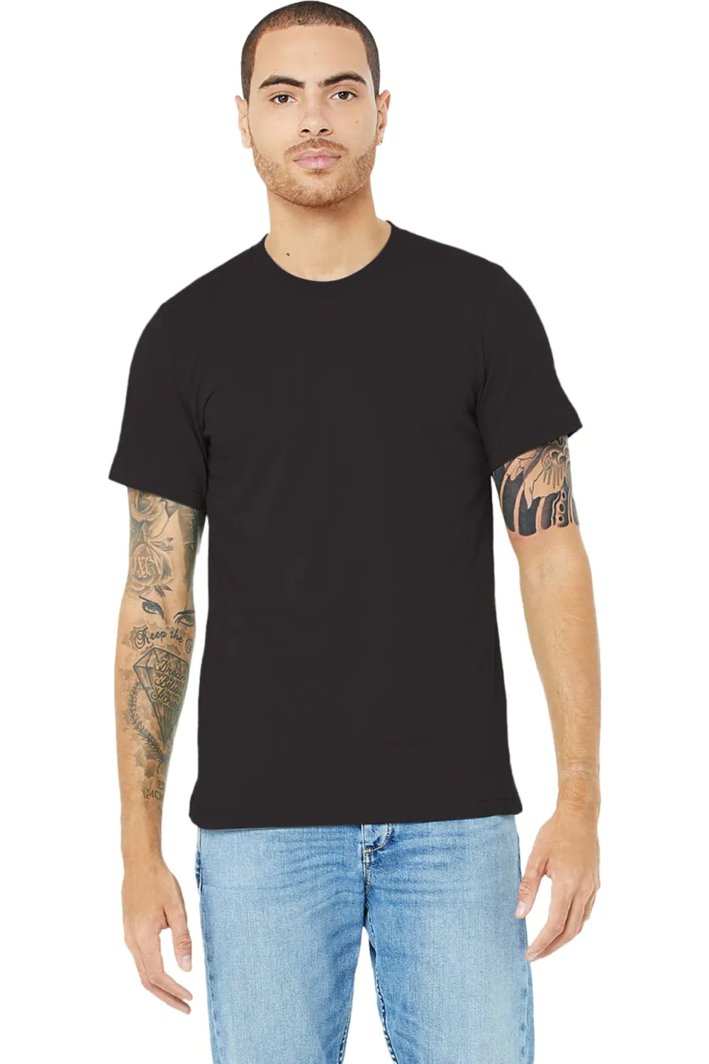 Canvas Unisex Jersey Crew Neck Short Sleeve T-Shirt