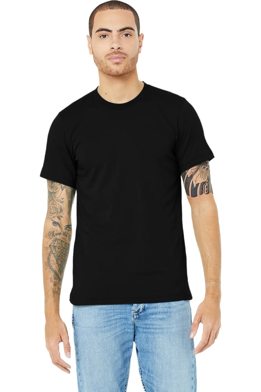 Canvas Unisex Jersey Crew Neck Short Sleeve T-Shirt