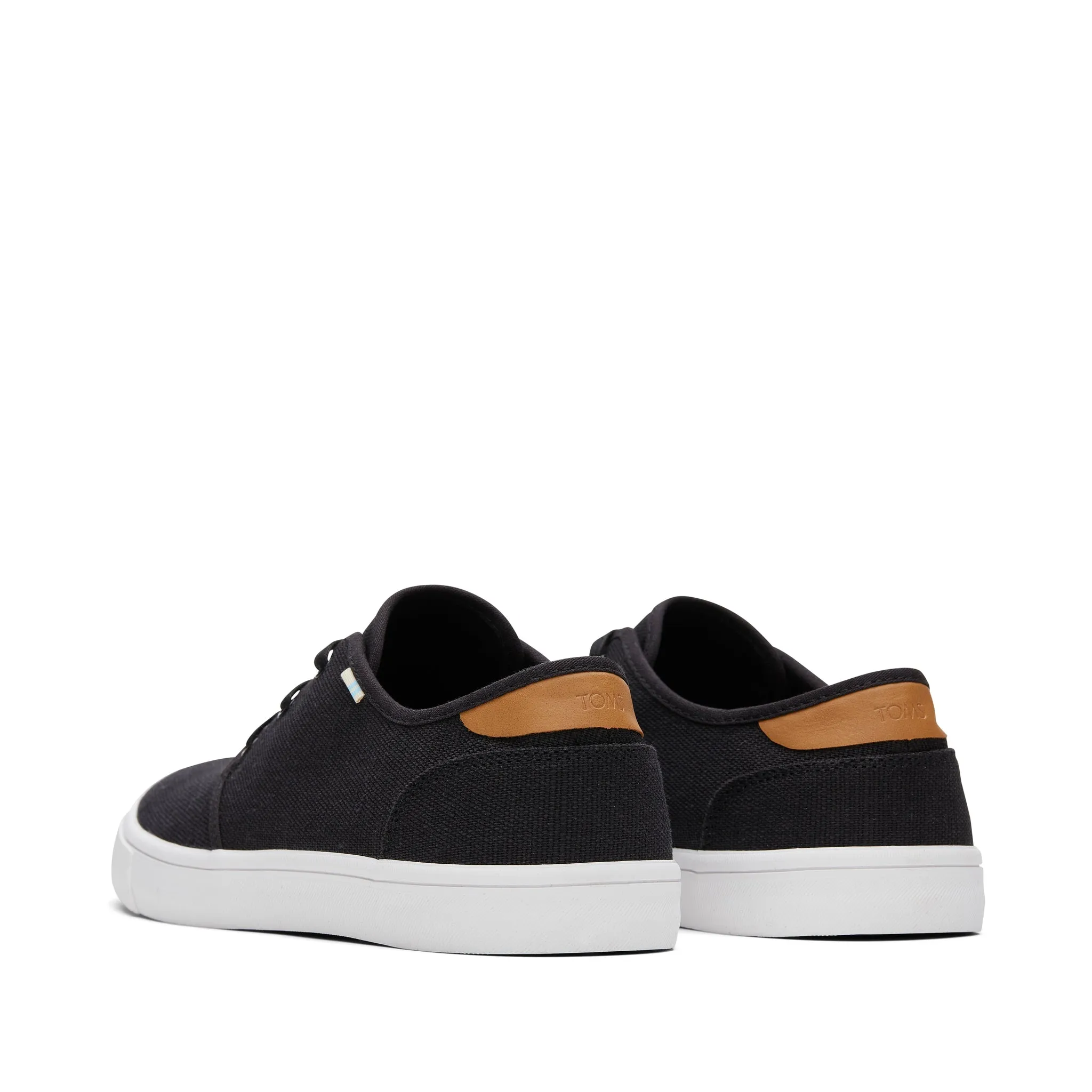 Carlo Black Heritage Canvas Lace-Up Sneaker