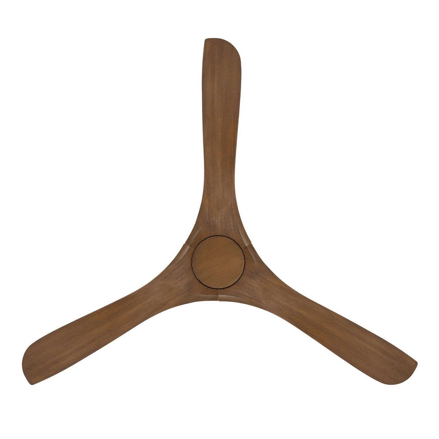Carve 60"Ceiling Fan Matte Black/Distressed Koa