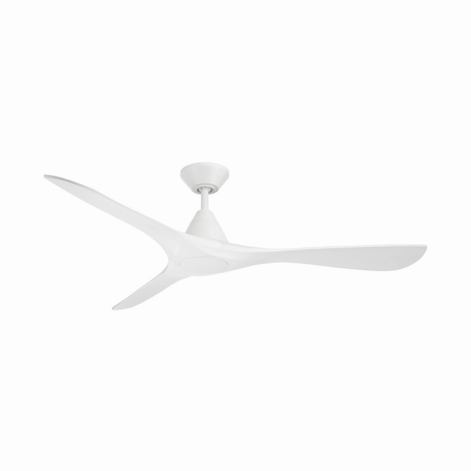 Carve 60"Ceiling Fan Matte White medium electric fans for multi-room use