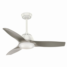 Casablanca Wisp Indoor Ceiling Fan with 18W LED and Remote Ceiling fan with adjustable speed settings