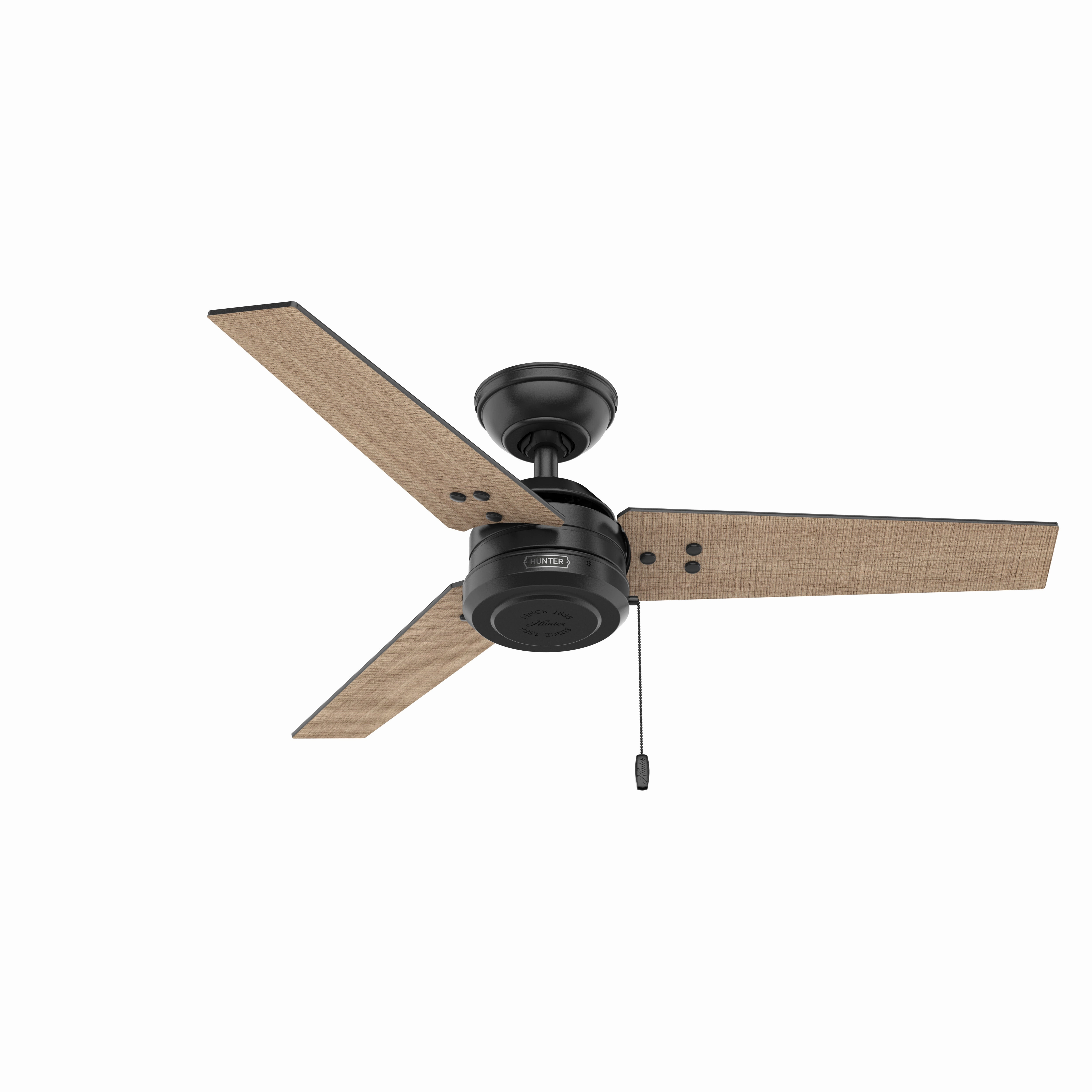Cassius 44"Ceiling Fan Matte Black