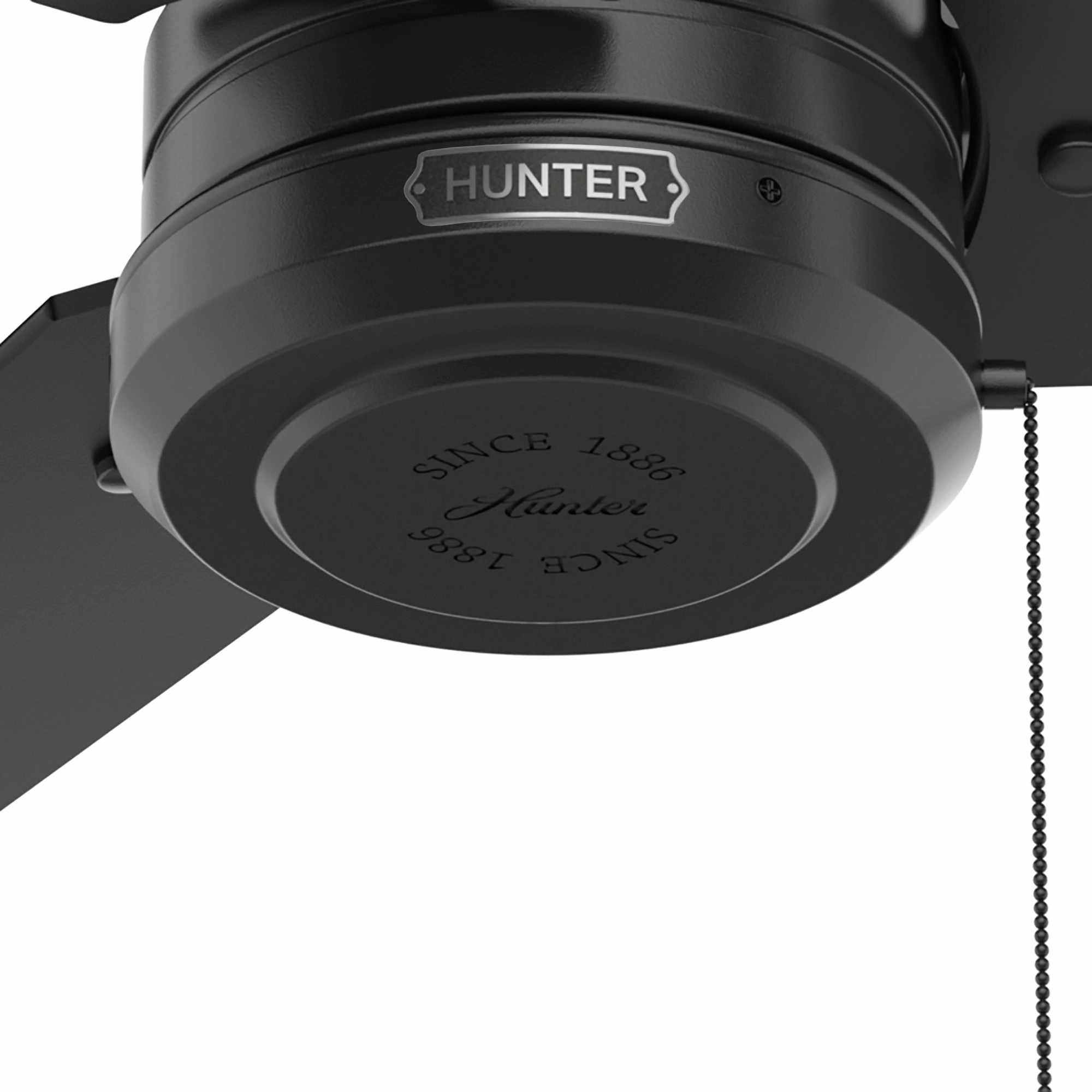 Cassius 44"Ceiling Fan Matte Black