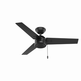 Cassius 44"Ceiling Fan Matte Black portable small fans for everyday use