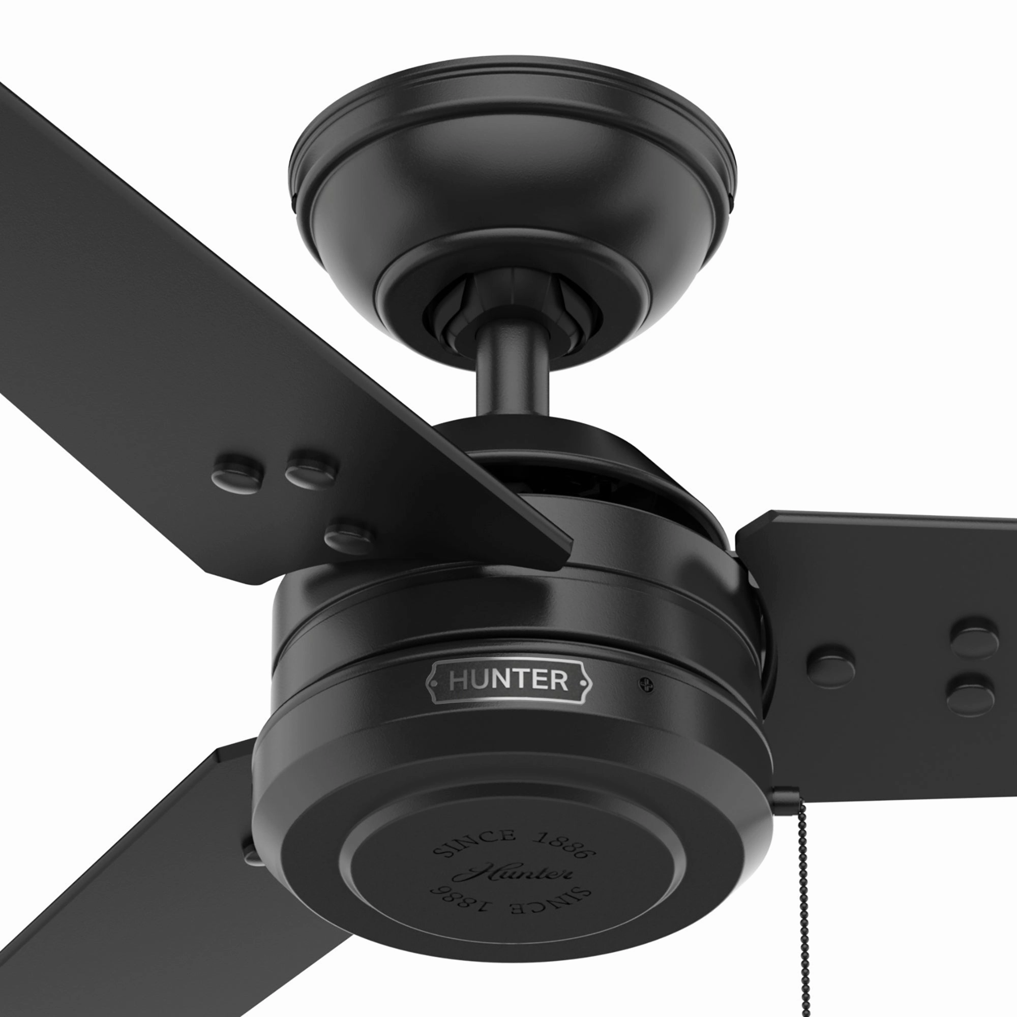 Cassius 44"Ceiling Fan Matte Black
