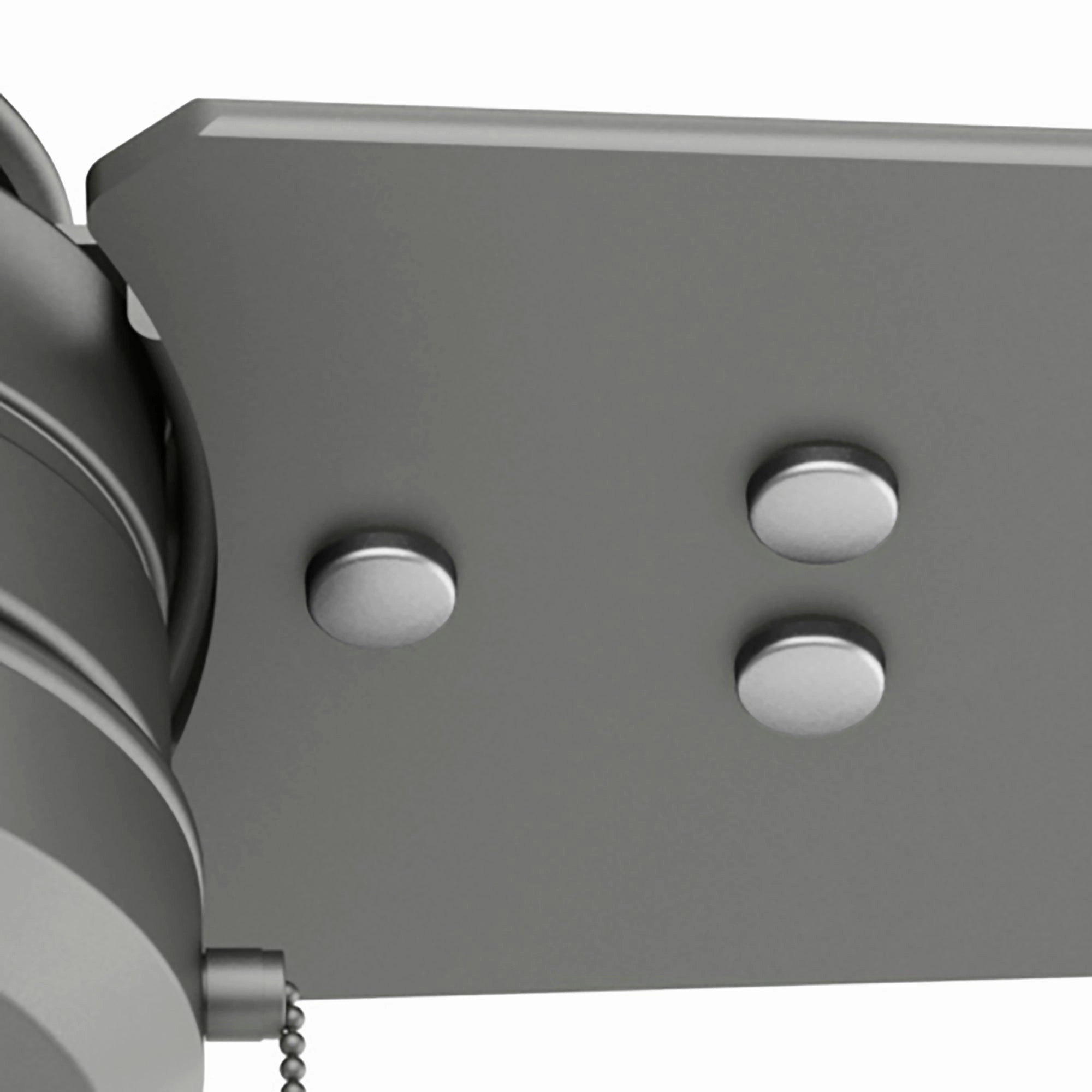 Cassius 44"Ceiling Fan Matte Silver