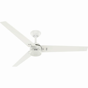 Cassius 60"Ceiling Fan Fresh White medium electric fans for multi-room use