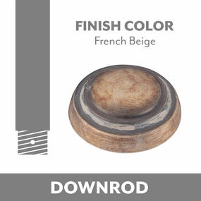 Ceiling Fan Downrod French Beige affordable cooling fans for summer