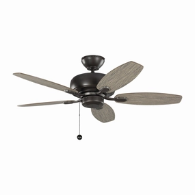 Centro 44"Ceiling Fan Aged Pewter sleek design electric fans for modern homes