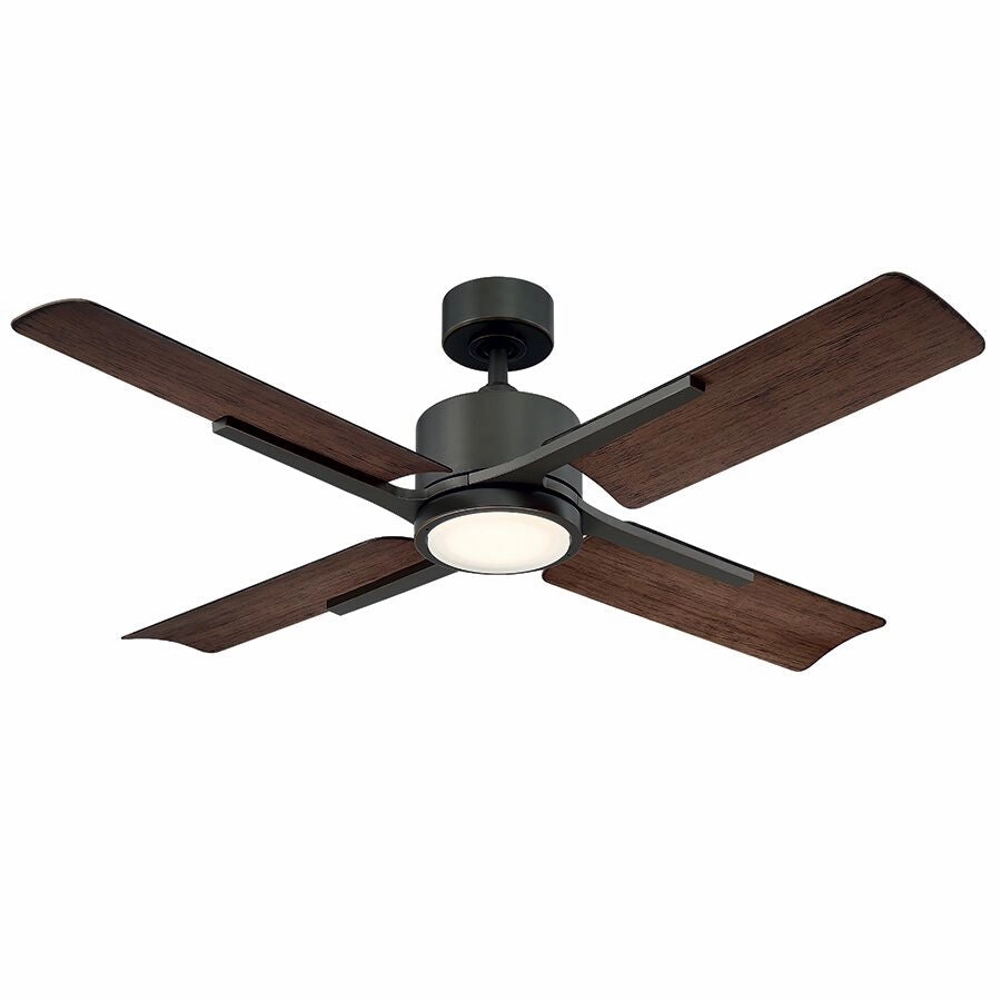 Cervantes 56"Ceiling Fan Oil Rubbed Bronze/Dark Walnut oscillating medium fans with strong airflow
