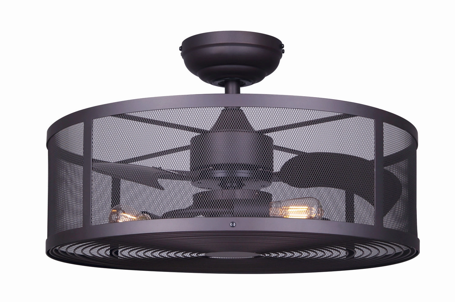 Cf24Arp3Orb 24"Ceiling Fan Oil Rubbed Bronze small electric fans for personal cooling