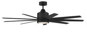Champion Indoor/Ourdoor 60"Ceiling Fan Flat Black cool breeze fans for quiet operation