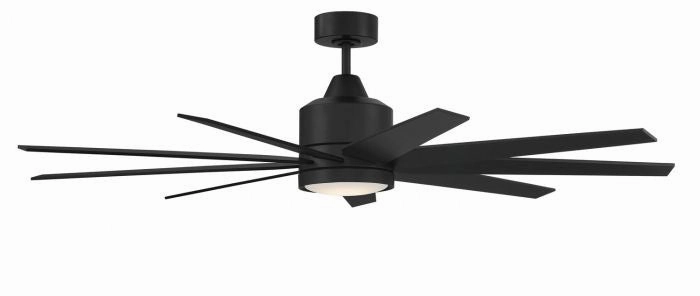 Champion Indoor/Ourdoor 60"Ceiling Fan Flat Black cool breeze fans for quiet operation