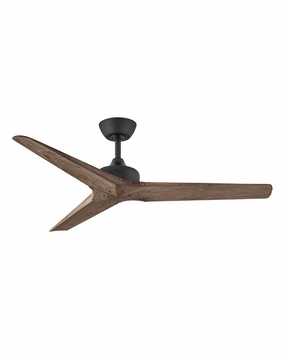 Chisel 52"Ceiling Fan Matte Black high-speed electric fans for better airflow