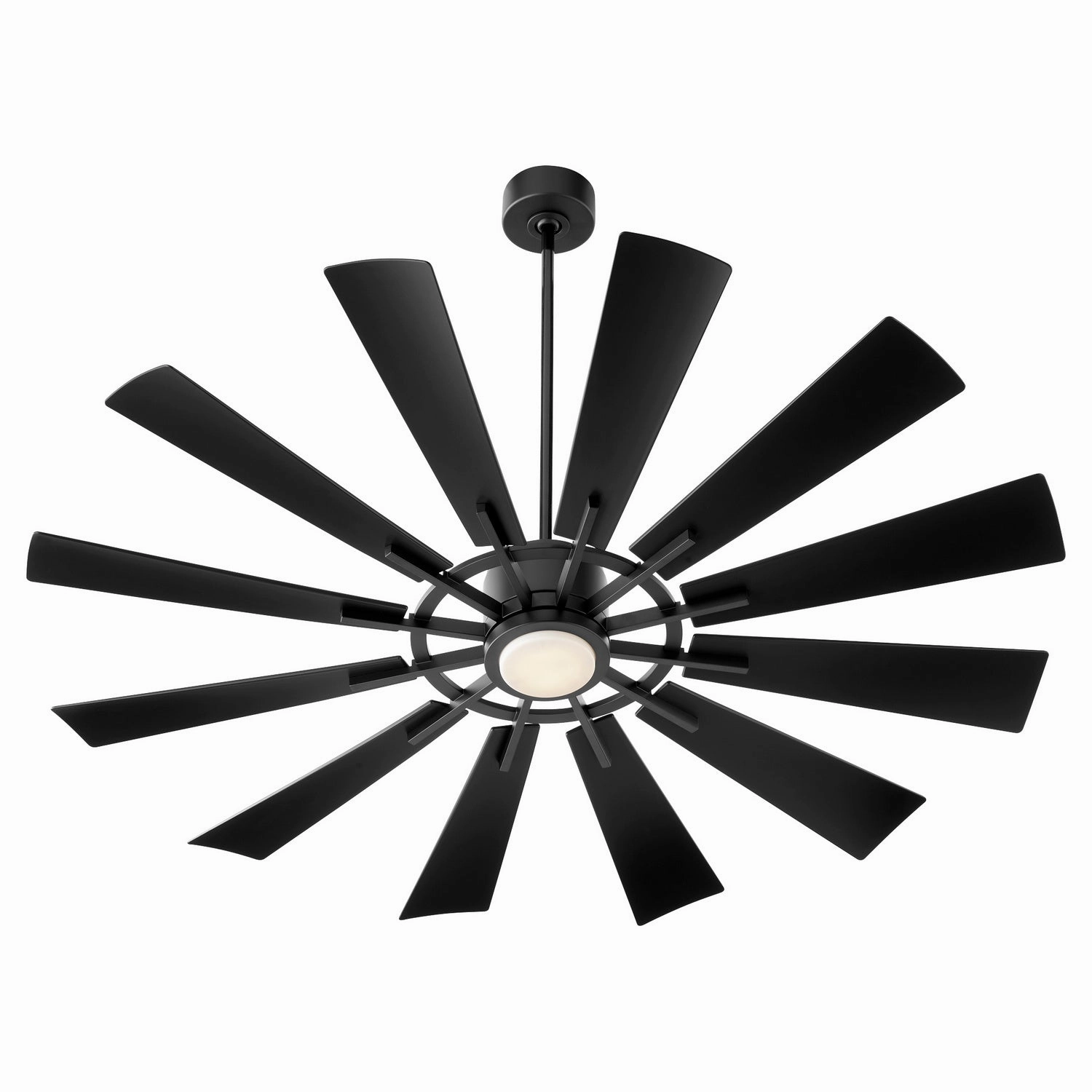 Cirque 60"Patio Fan Matte Black