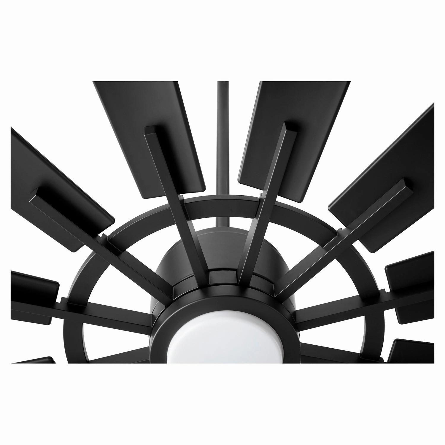 Cirque 72"Patio Fan Matte Black