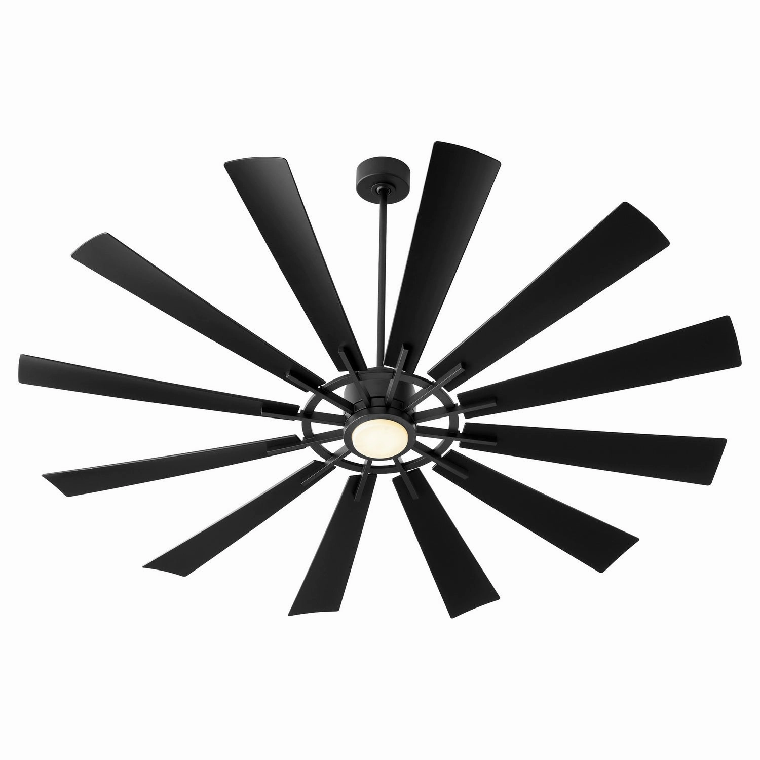 Cirque 72"Patio Fan Matte Black