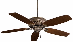Classica 54" Ceiling Fan Patina Iron compact medium fans for desks and counters