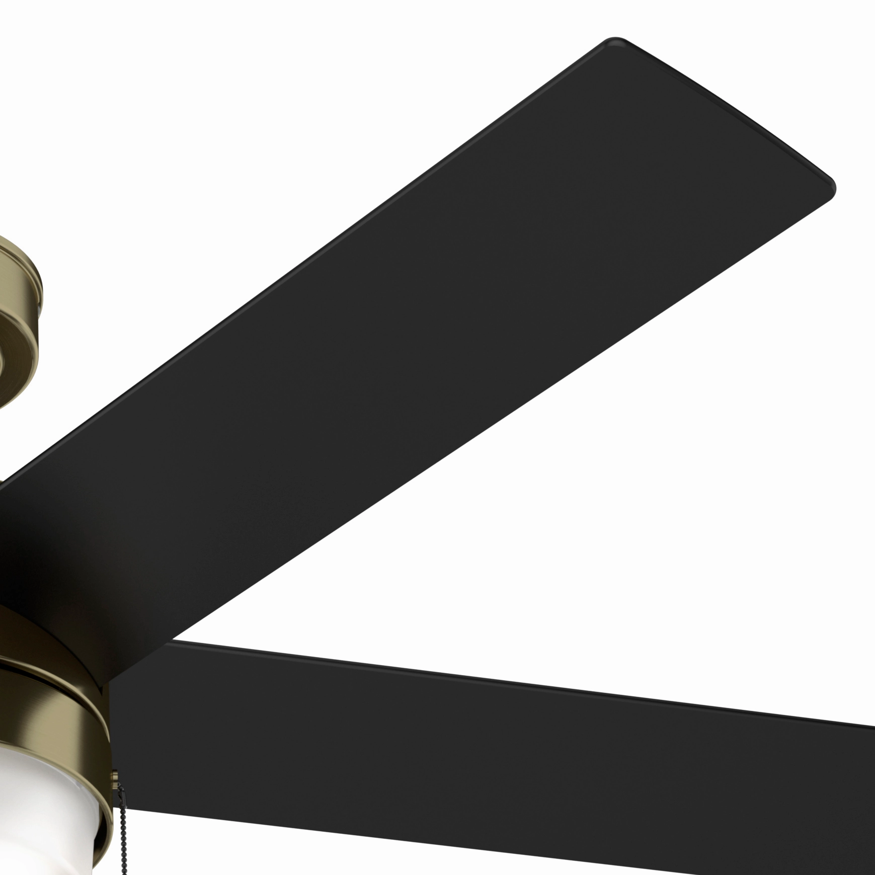 Claudette 52"Ceiling Fan Modern Brass