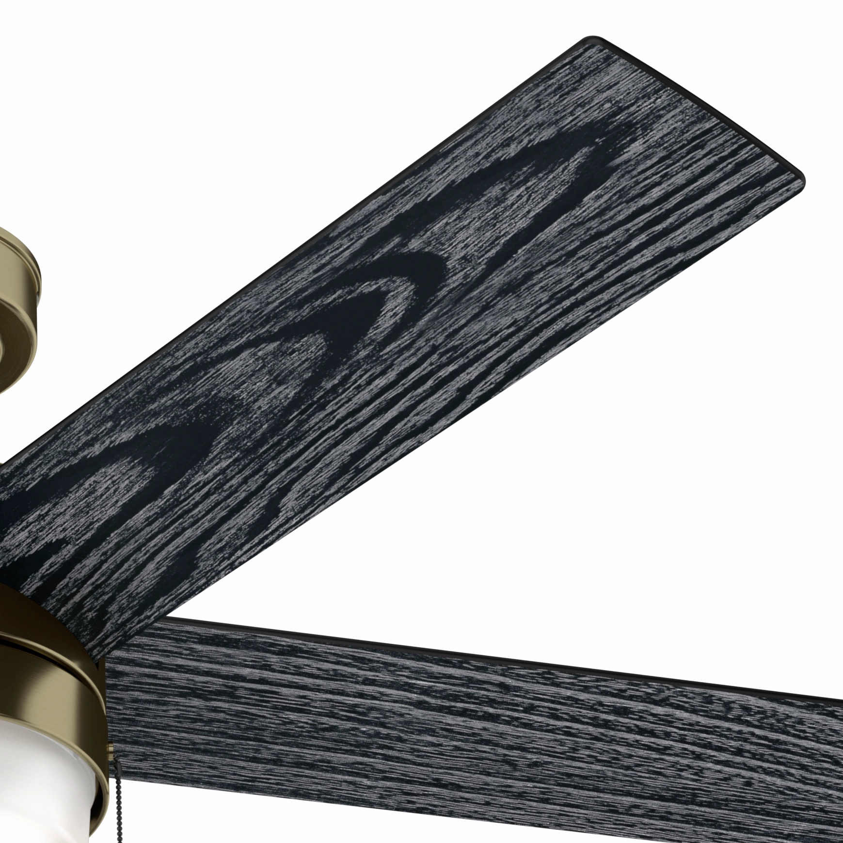 Claudette 52"Ceiling Fan Modern Brass