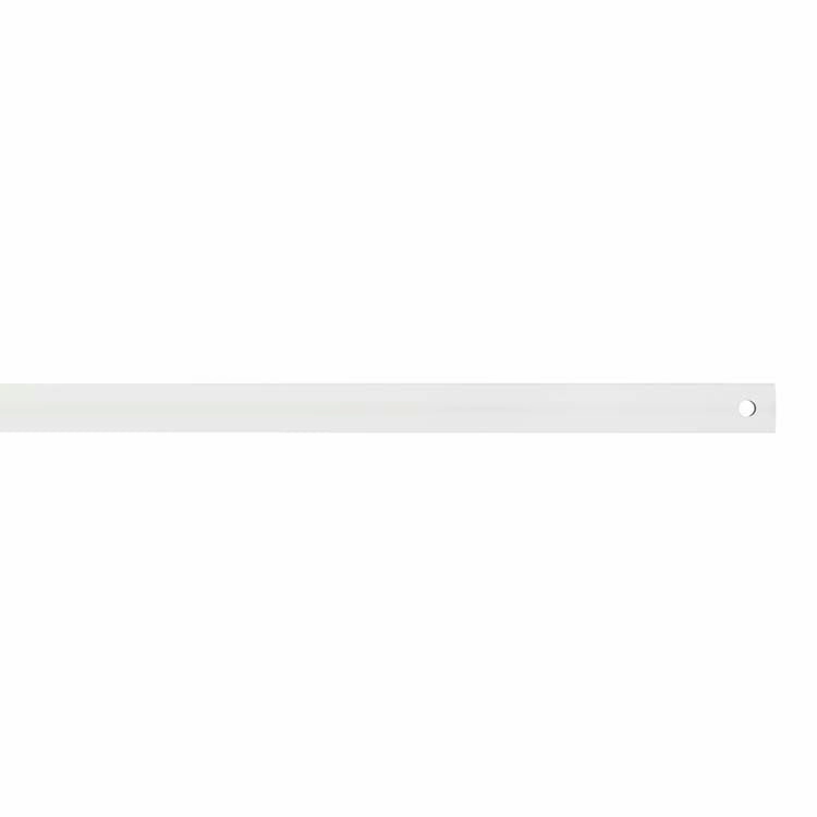 Coastal Downrod Downrod Matte White multi-speed fans with easy controls