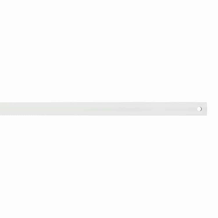 Coastal Downrod Downrod Matte White adjustable fans for targeted cooling