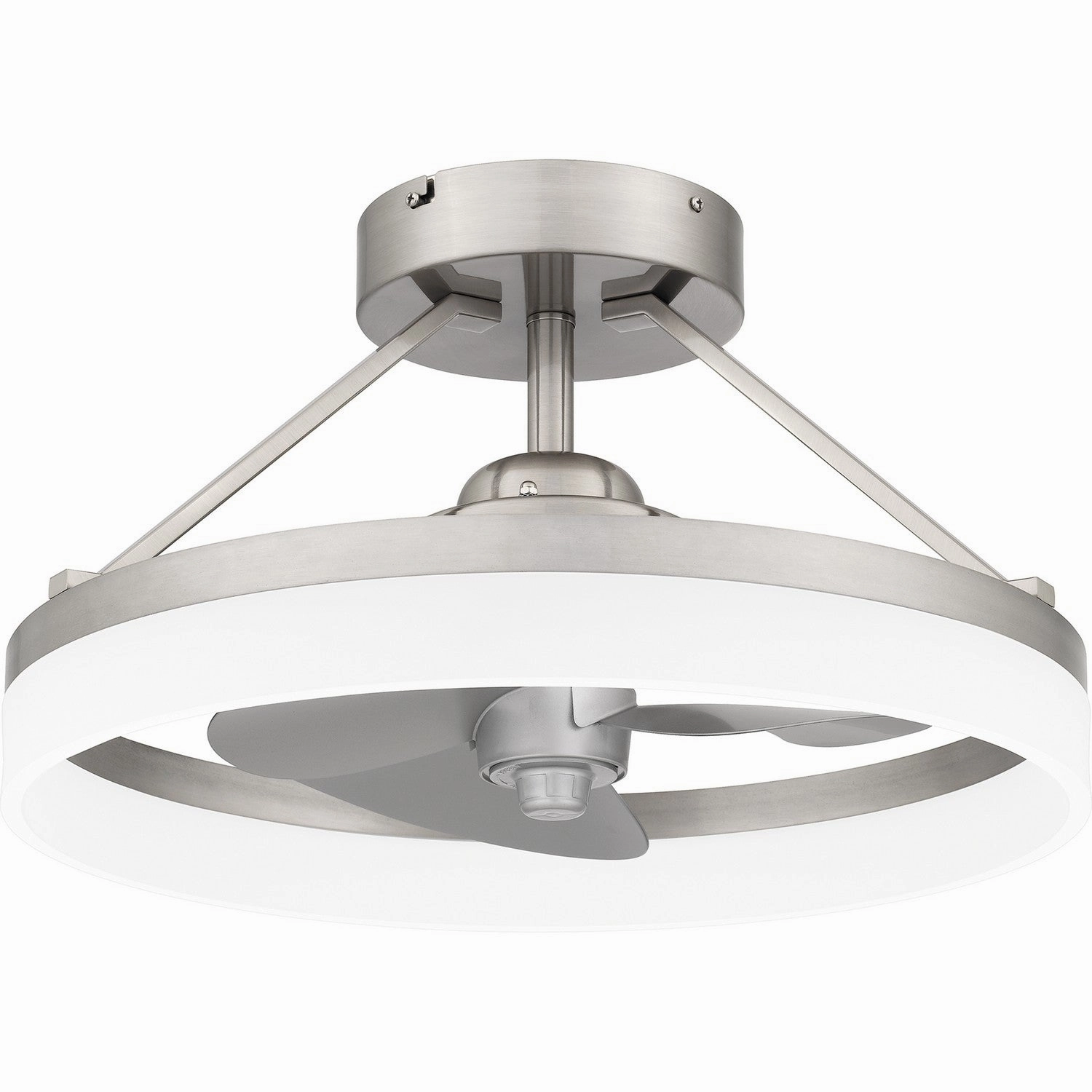 Cohen LED Fandelier Brushed Nickel best small fans for home and travel