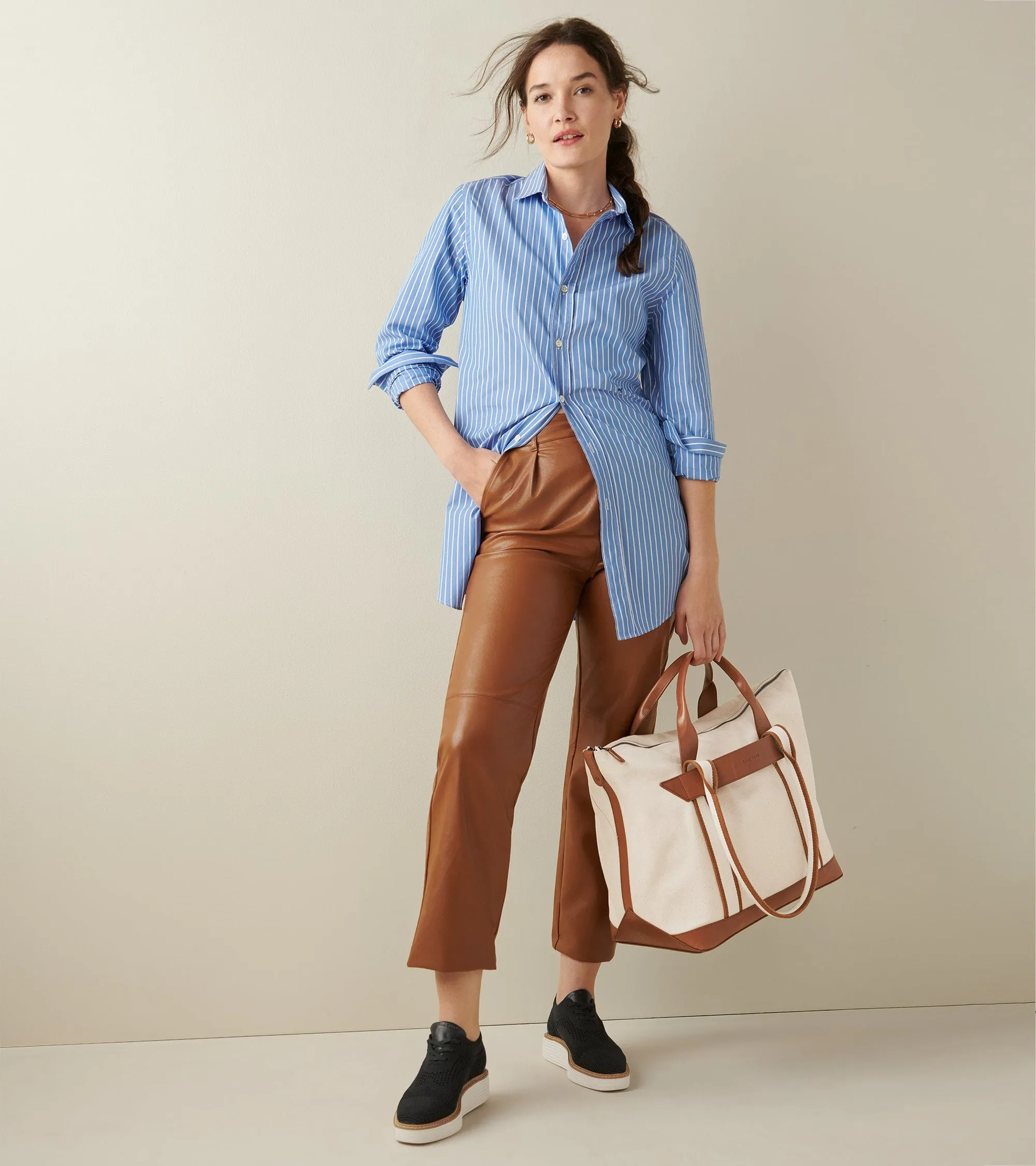 Cole Haan OriginalGrand Platform Stitchlite Oxford