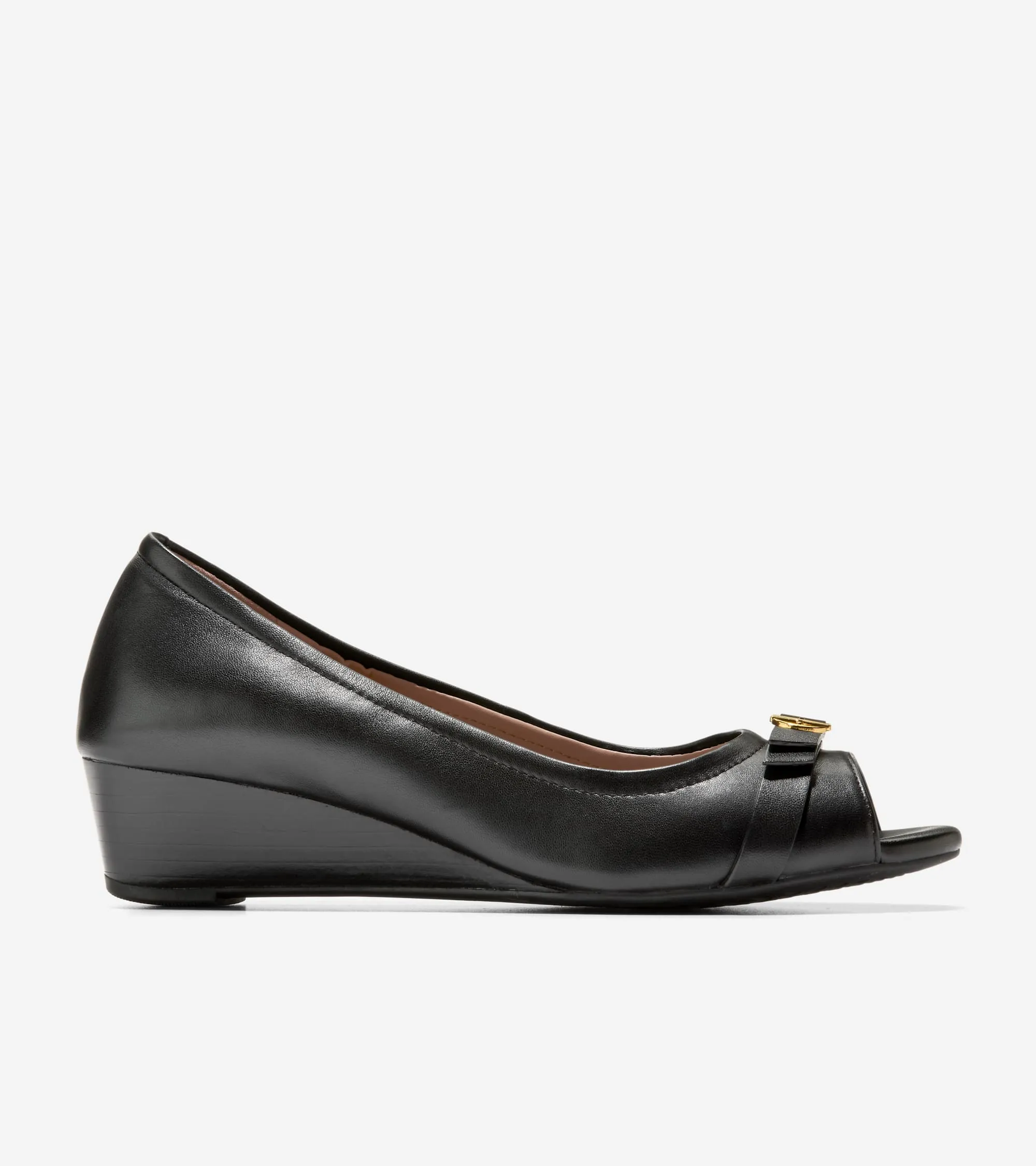 Cole Haan Women's Malta Peep Toe Wedges