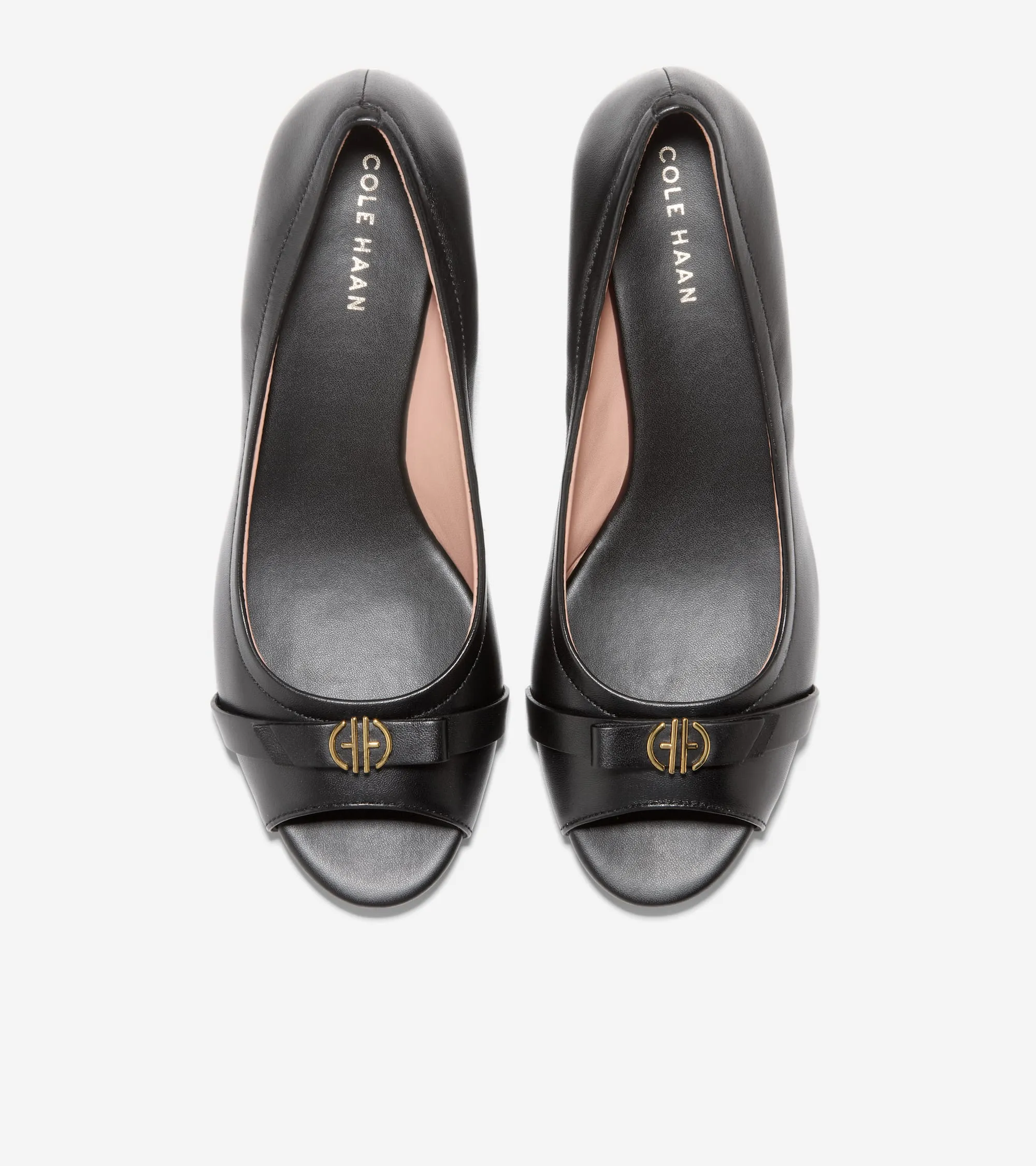 Cole Haan Women's Malta Peep Toe Wedges