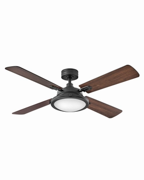Collier 54"Ceiling Fan Matte Black low-noise fans for peaceful environments