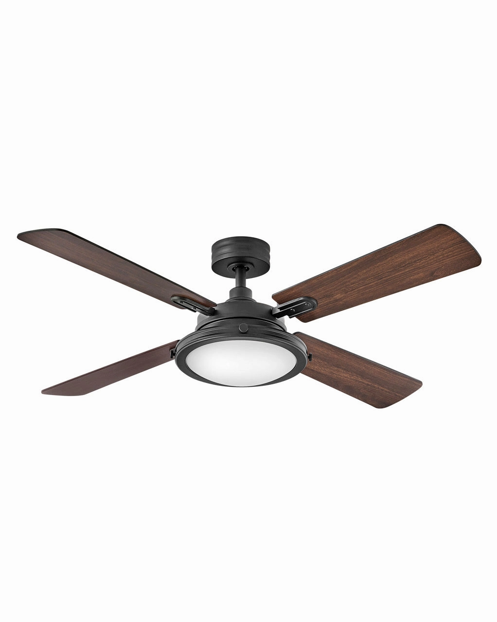 Collier 54"Ceiling Fan Matte Black low-noise fans for peaceful environments
