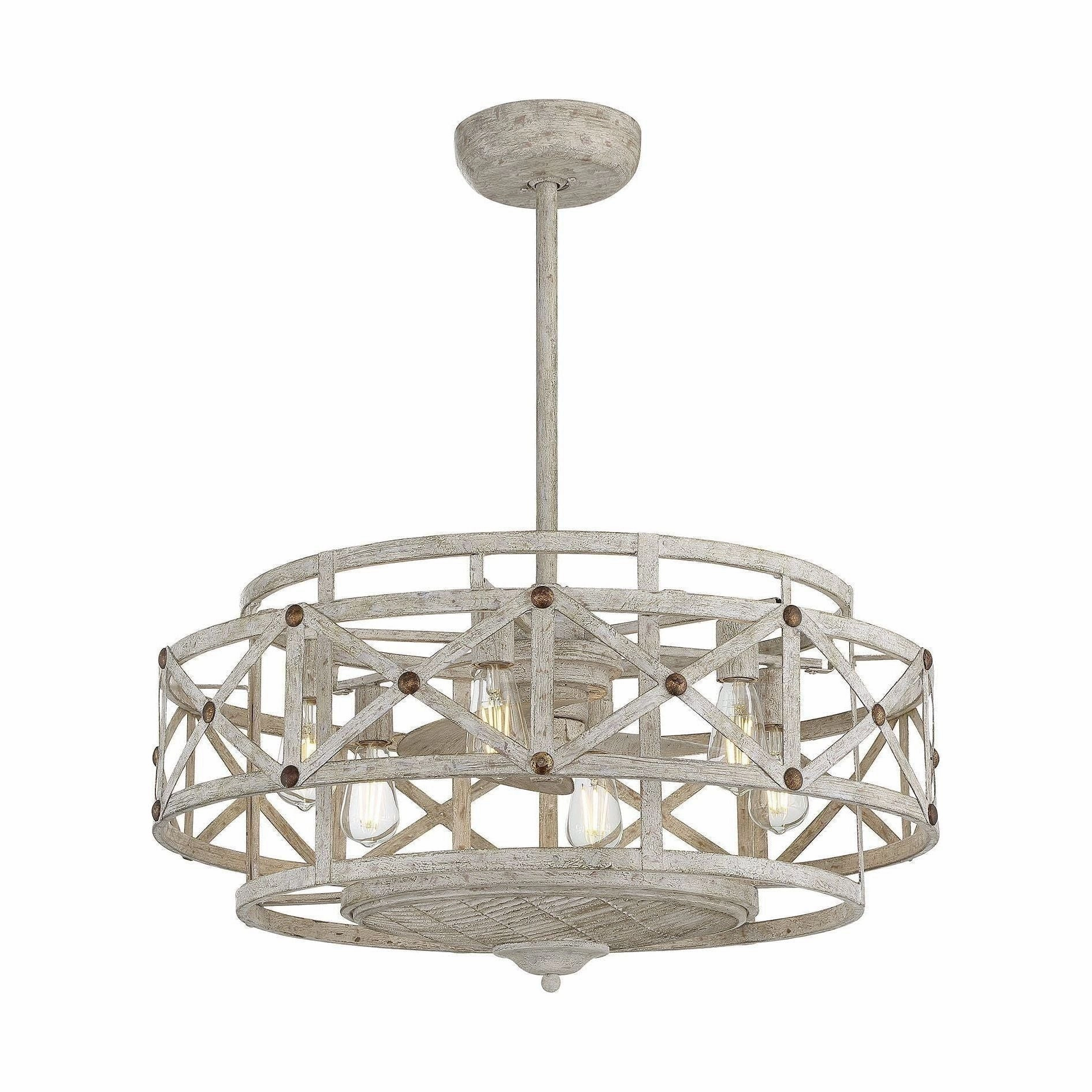 Colonade 6-Light Fan D'Lier