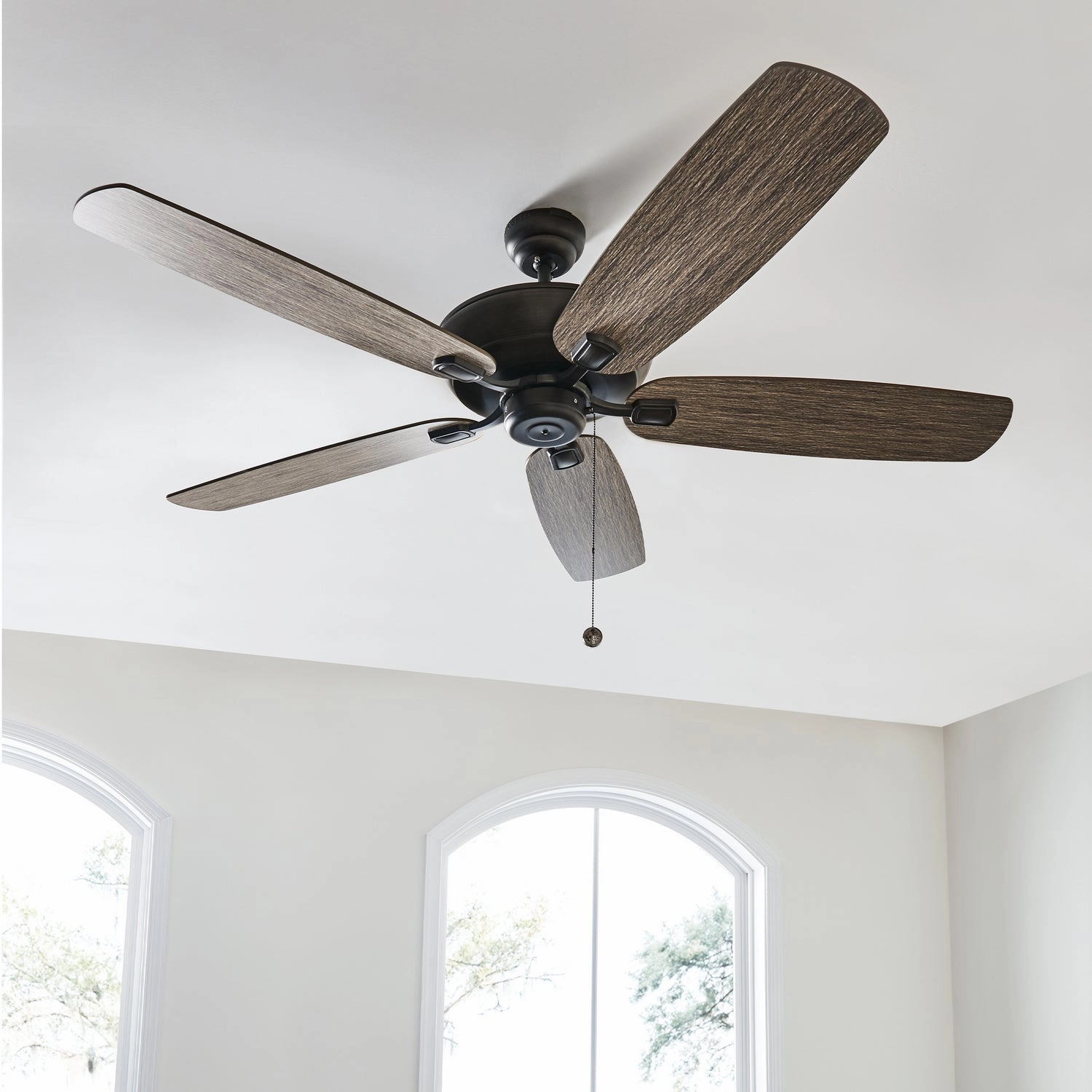 Colony 60" Ceiling Fan Aged Pewter