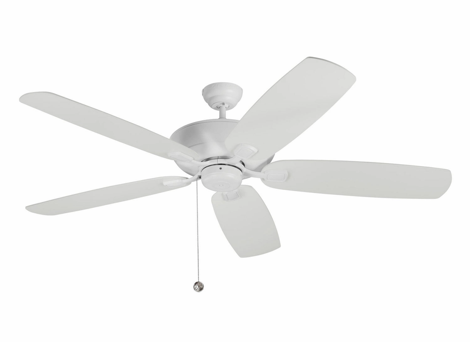 Colony 60" Ceiling Fan Matte White portable electric fans for dorm rooms