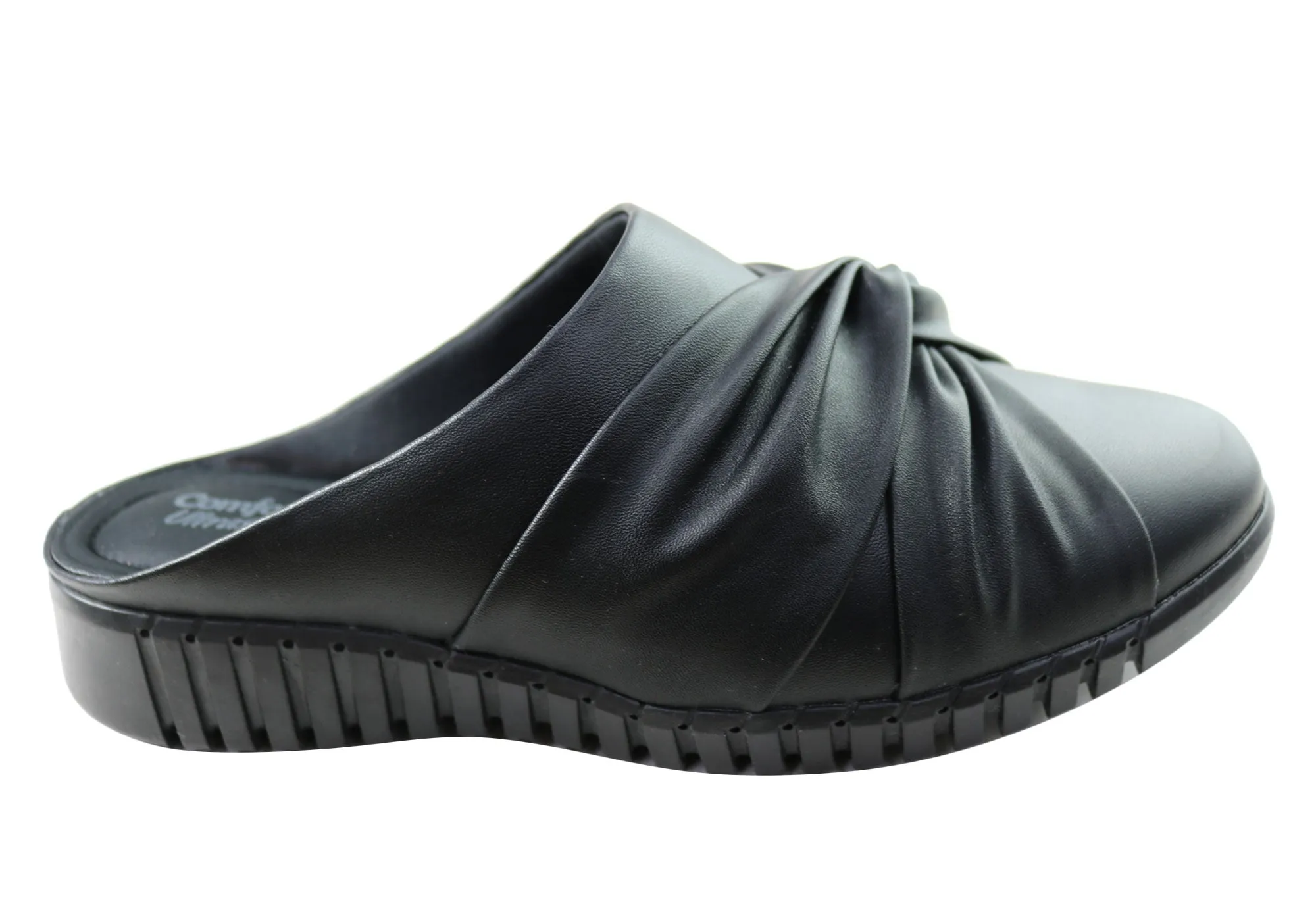 Comfortflex Mandy Womens Comfortable Closed Toe Open Back Mules Comfortflex Shoes