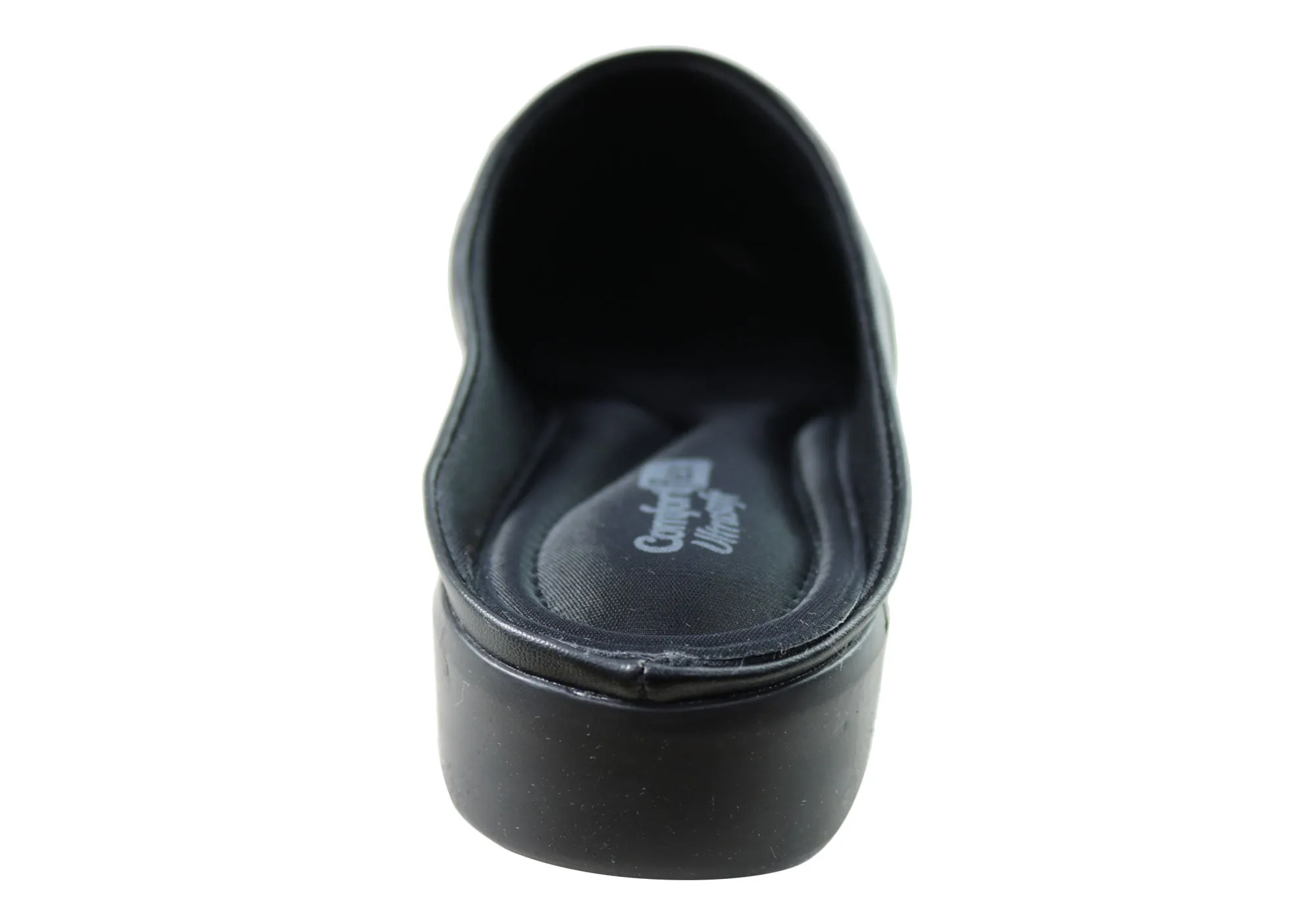 Comfortflex Mandy Womens Comfortable Closed Toe Open Back Mules Comfortflex Shoes