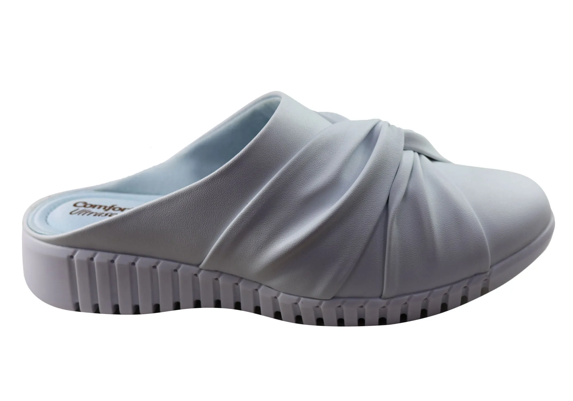 Comfortflex Mandy Womens Comfortable Closed Toe Open Back Mules Comfortflex Shoes