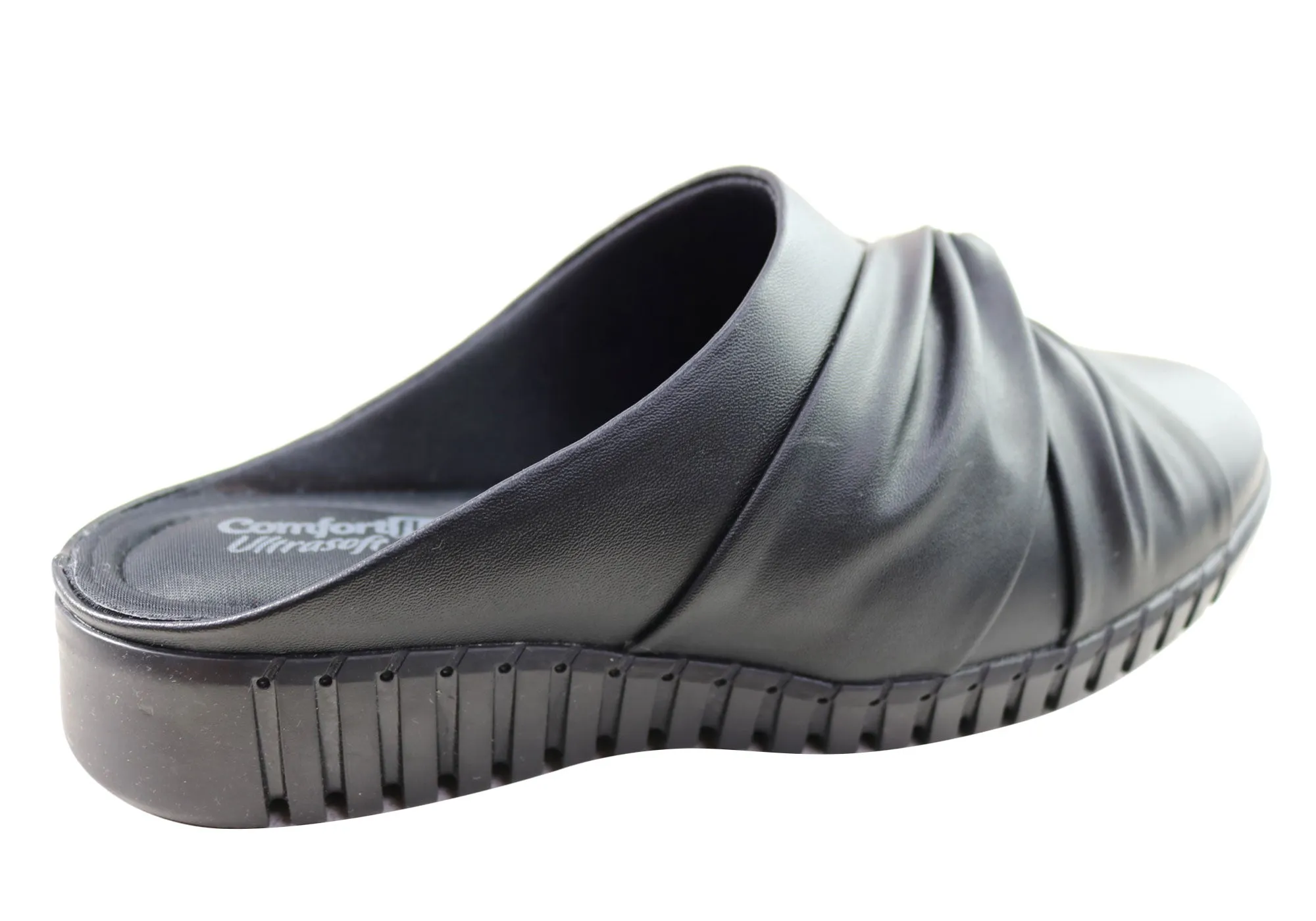 Comfortflex Mandy Womens Comfortable Closed Toe Open Back Mules Comfortflex Shoes