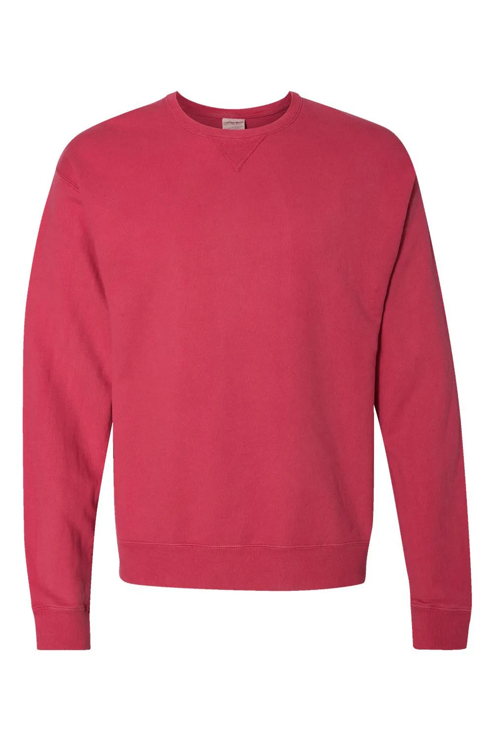 ComfortWash By Hanes Mens Crewneck Sweatshirt - Crimson Fall Red  Buy at Clothing Comfortwash-By-Hanes