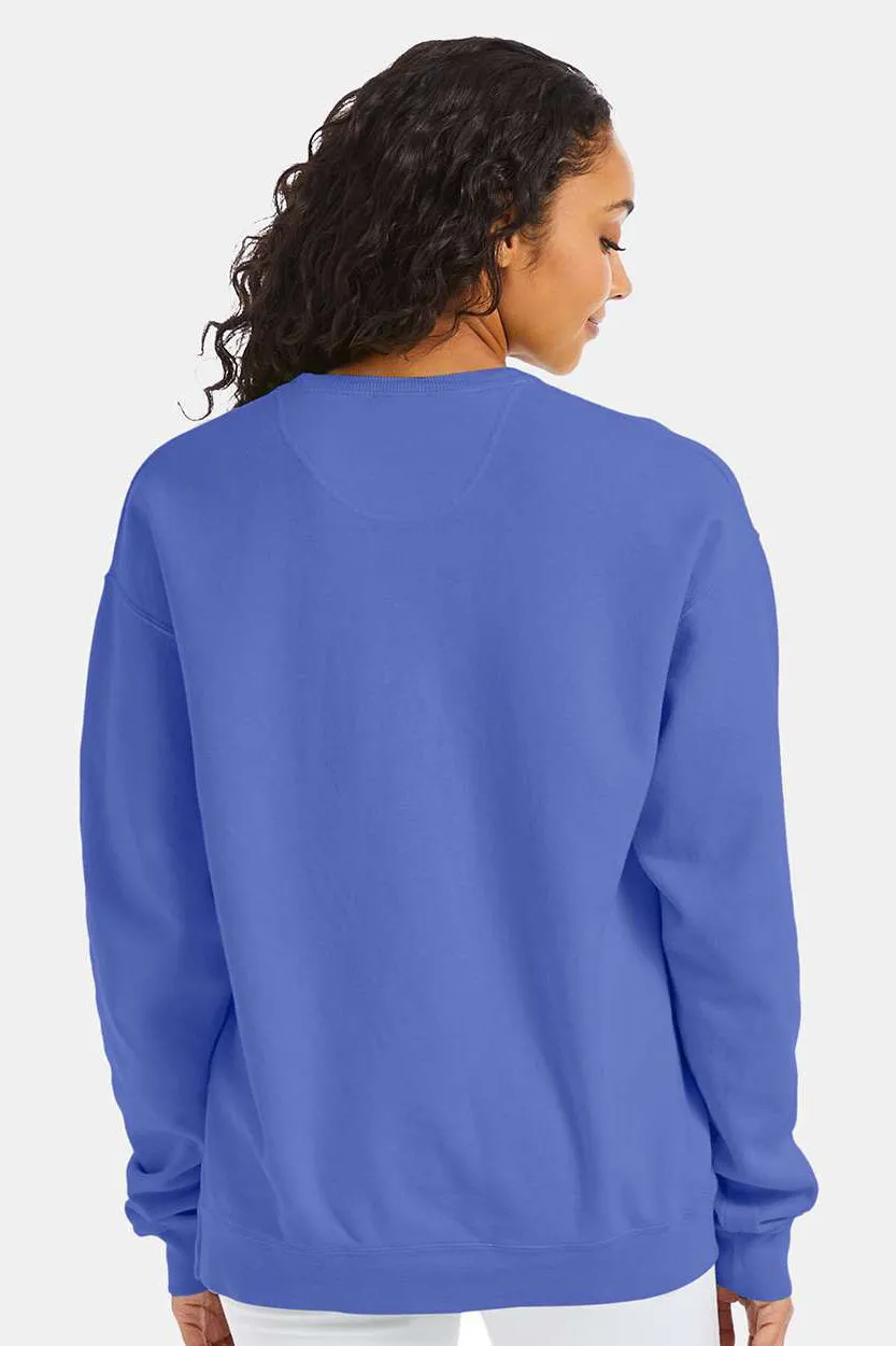 ComfortWash By Hanes Mens Crewneck Sweatshirt - Deep Forte Purple  Buy at Clothing Comfortwash-By-Hanes