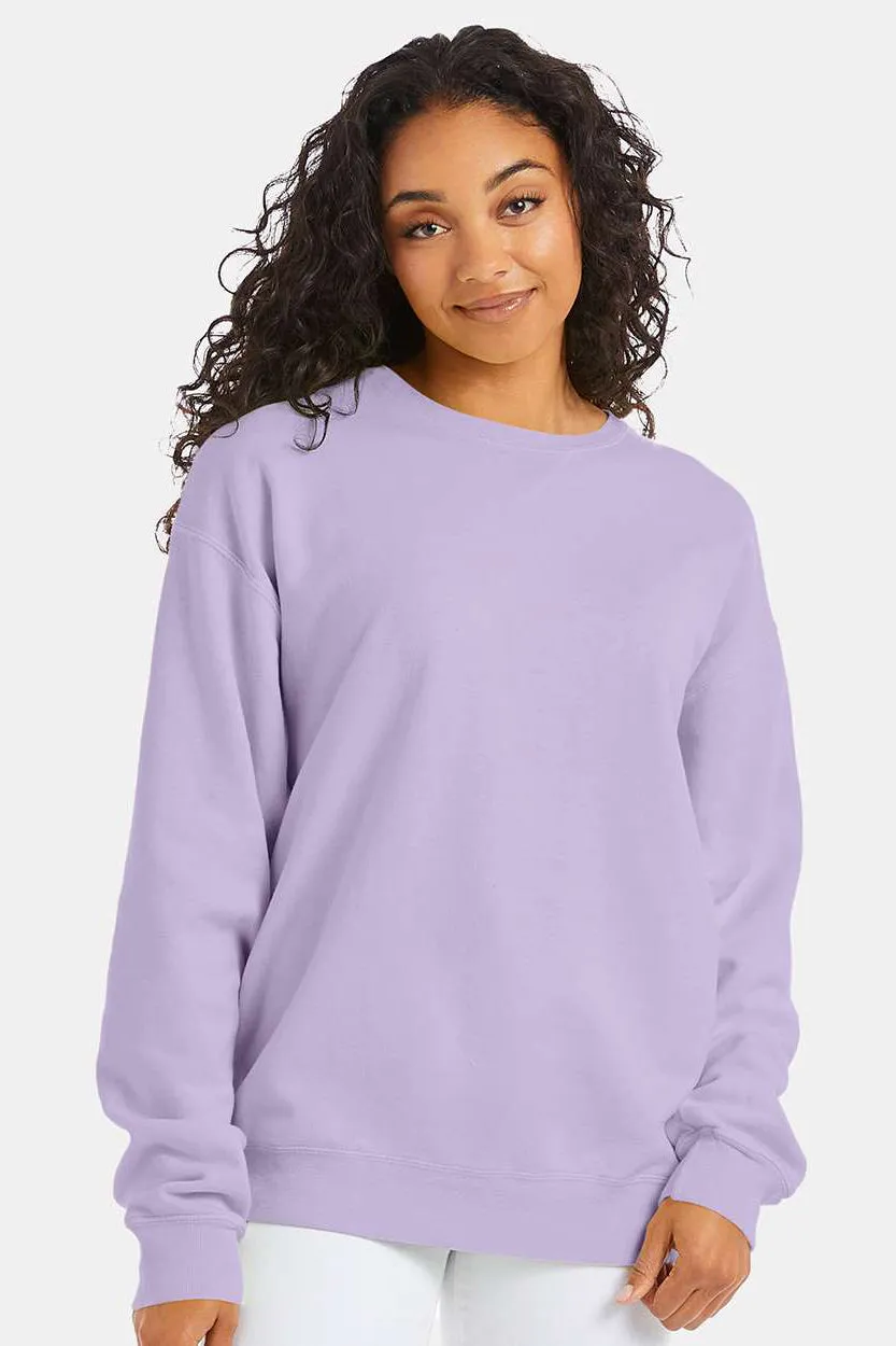 ComfortWash By Hanes Mens Crewneck Sweatshirt - Future Lavender Purple  Buy at Clothing Comfortwash-By-Hanes