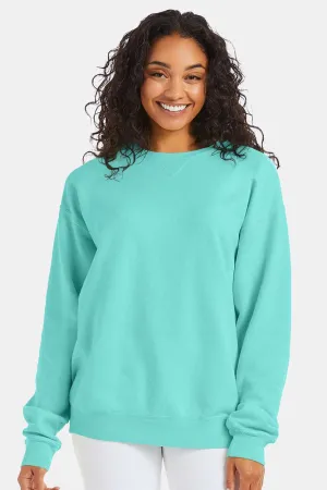 ComfortWash By Hanes Mens Crewneck Sweatshirt - Mint Green  Buy at Clothing Comfortwash-By-Hanes